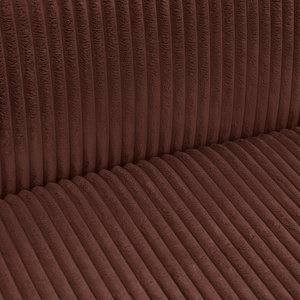 Beat Corner Sofa Corduroy Copper Burgundy