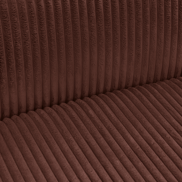 Beat Corner Sofa Corduroy Copper Burgundy