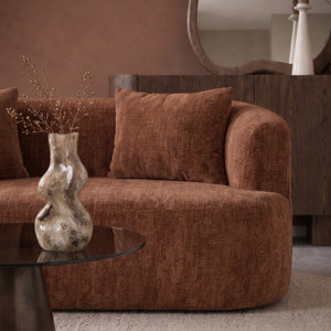 2 Seater Sofa Adele Chenille Copper