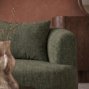 2 Seater Sofa Adele Chenille Sage Green