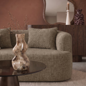 2 Seater Sofa Adele Chenille Taupe
