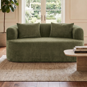 2 Seater Sofa Adele Chenille Sage Green