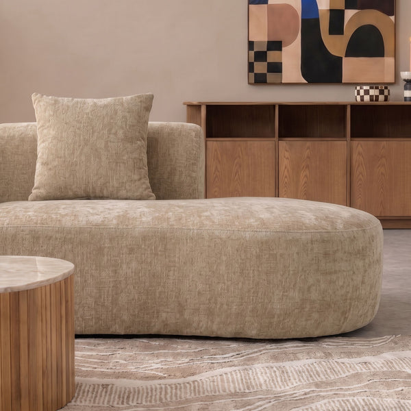 3 Seater Sofa Emma Chenille Taupe