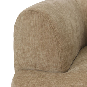 3-Zitsbank Emma Chenille Taupe