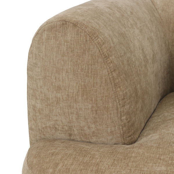 3-Zitsbank Emma Chenille Taupe