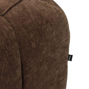 Canapé 3 Places Wave Chenille Marron