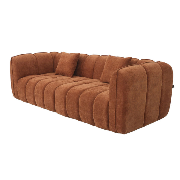 3-Zitsbank Wave Chenille Koper