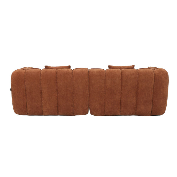 3-Zitsbank Wave Chenille Koper