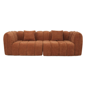 3-Zitsbank Wave Chenille Koper