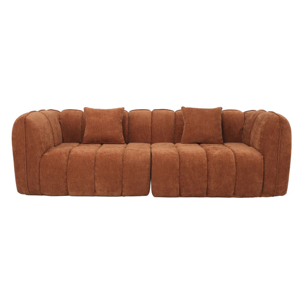 3-Zitsbank Wave Chenille Koper