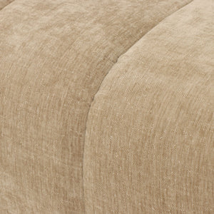 3 Seater Sofa Wave Chenille Taupe