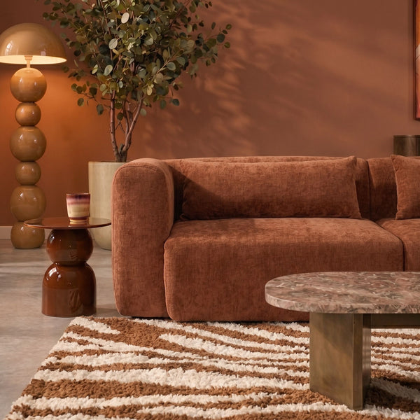 Sofa 4-Osobowa Maya szenil, miedziana