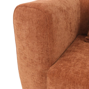 Canapé 4 Places Maya Chenille Cuivre