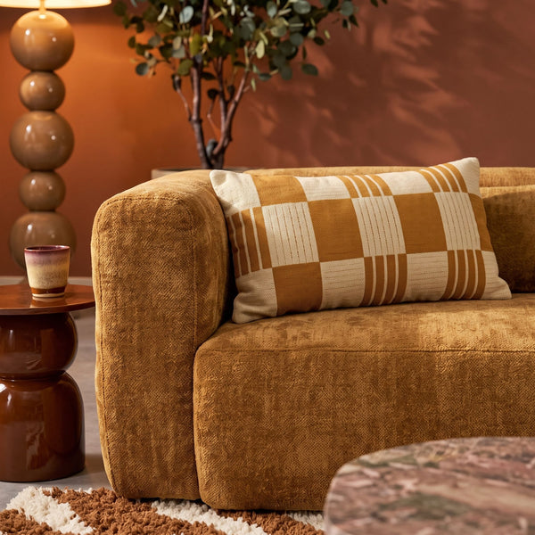 Sofa 4-Osobowa Maya szenil, ochrowożółta