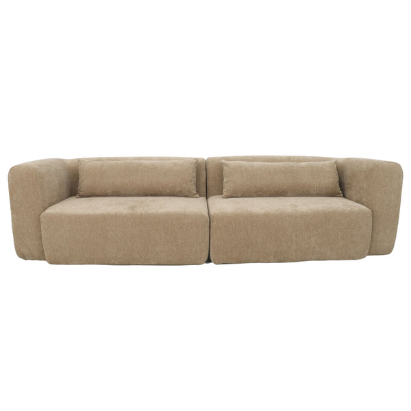 4-Zitsbank Maya Chenille Taupe