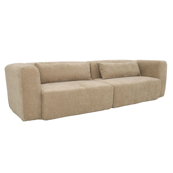 4-Zitsbank Maya Chenille Taupe