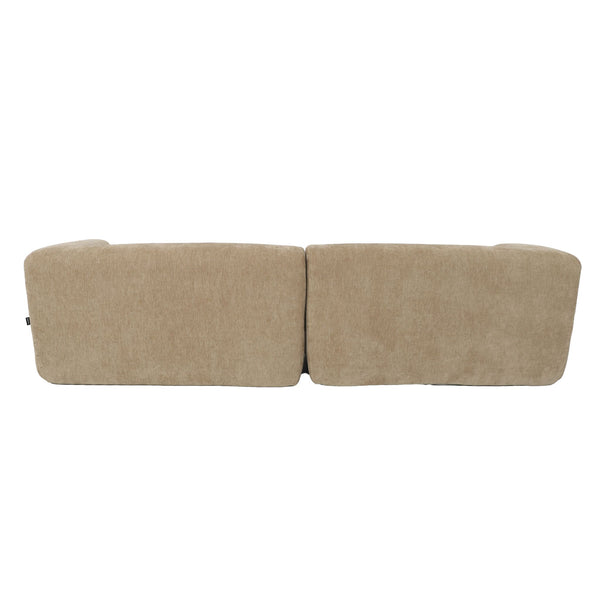 4-Zitsbank Maya Chenille Taupe