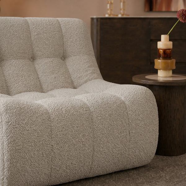 Fauteuil Rave Bouclé beige
