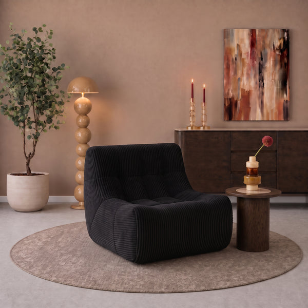 Armchair Rave Corduroy Black