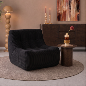 Armchair Rave Corduroy Black