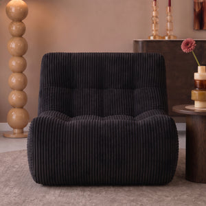 Armchair Rave Corduroy Black