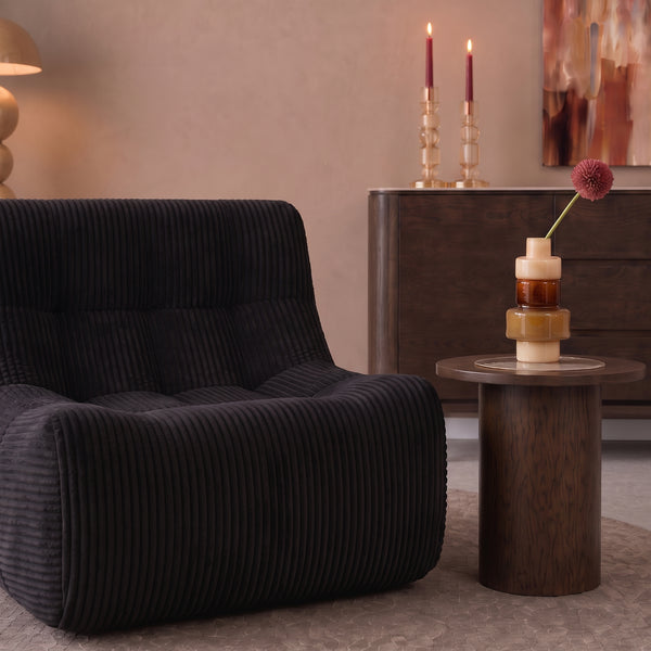Armchair Rave Corduroy Black