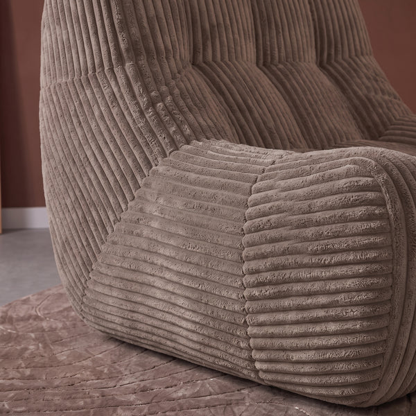 Fauteuil Rave Ribstof Taupe