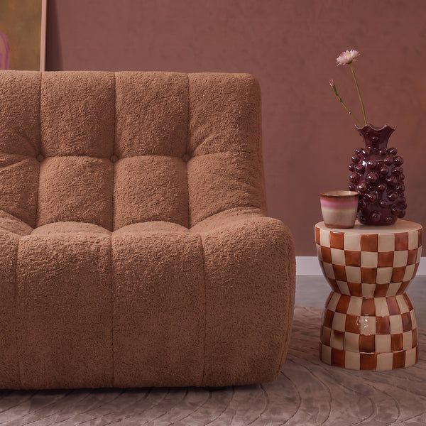 Fauteuil Rave Terracotta