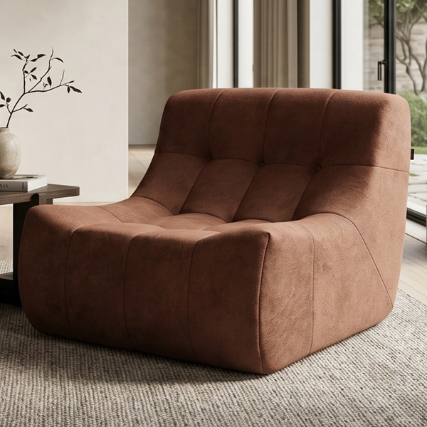 Fauteuil Rave Terracotta