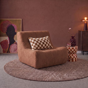 Fauteuil Rave Terracotta