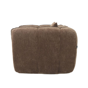 Fauteuil Wave Chenille Bruin