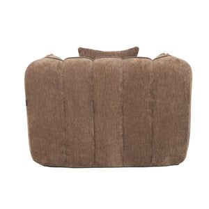 Fauteuil Wave Chenille Bruin