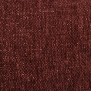 Fauteuil Wave Chenille Rouge Bordeaux