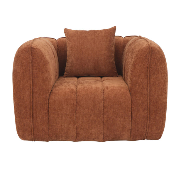 Fauteuil Wave Chenille Koper
