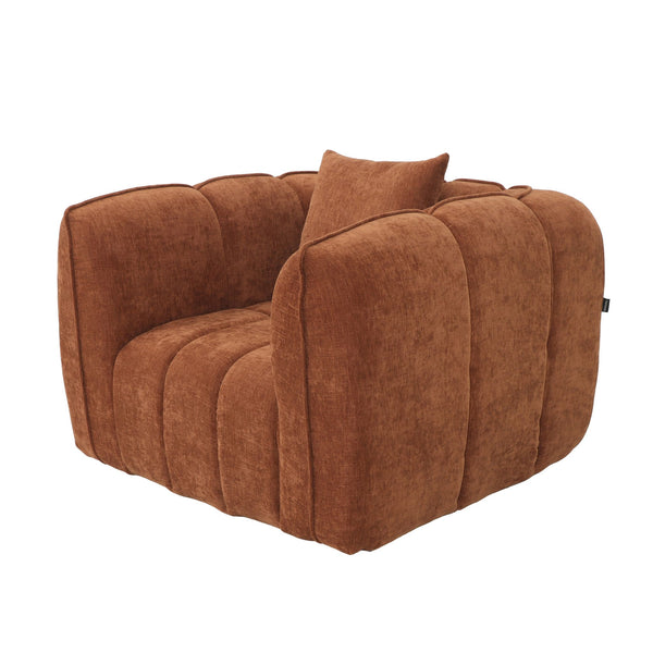 Fauteuil Wave Chenille Koper