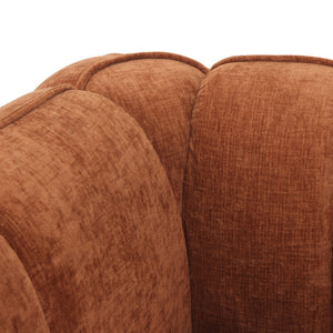 Fauteuil Wave Chenille Koper