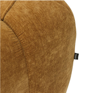 Fauteuil Wave Chenille Okergeel