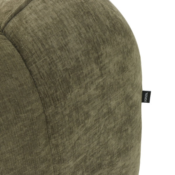 Fauteuil Wave Chenille Okergeel