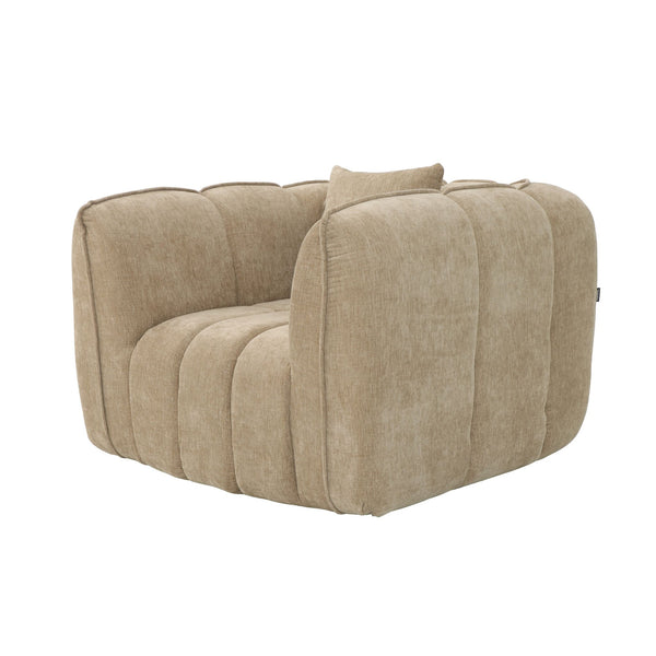 Fauteuil Wave Chenille Taupe