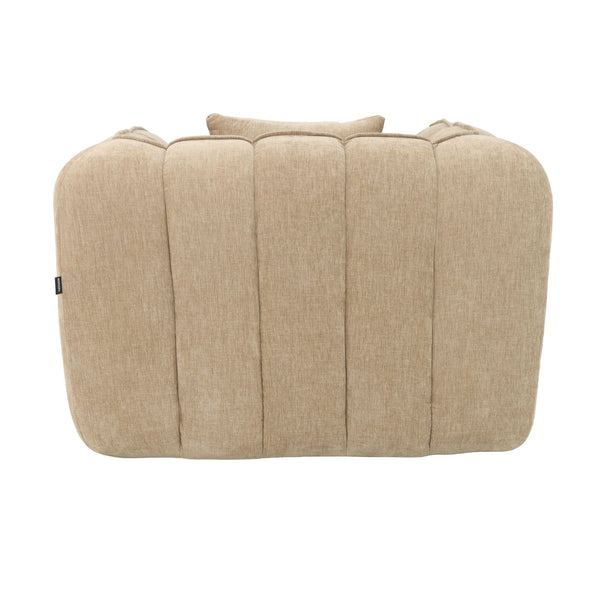 Fauteuil Wave Chenille Taupe