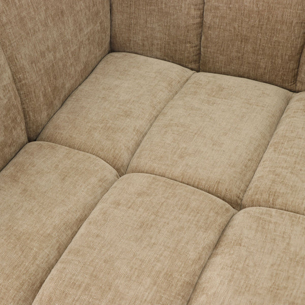 Fauteuil Wave Chenille Taupe