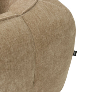Fauteuil Wave Chenille Taupe