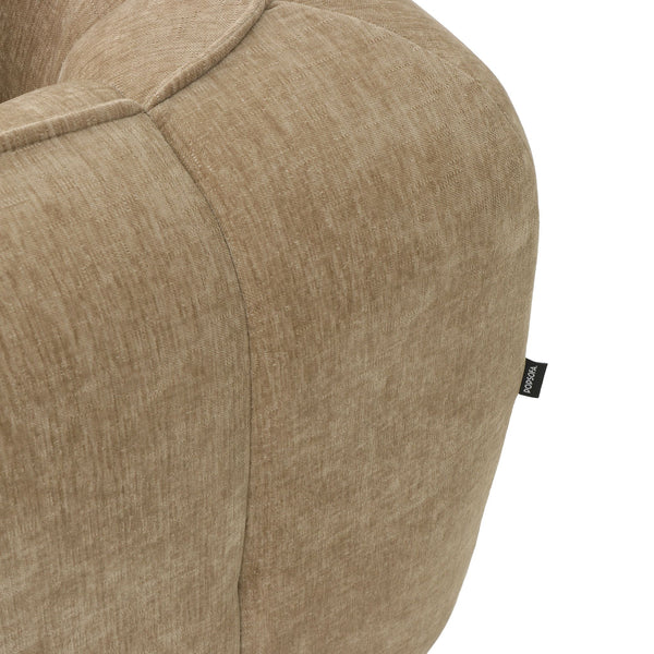 Fauteuil Wave Chenille Taupe