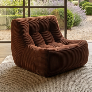 Sessel Rave Cordstoff Kupfer