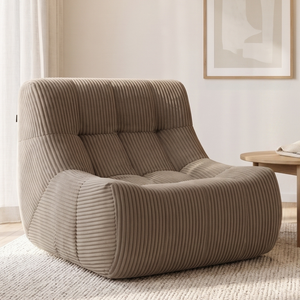 Sessel Rave Cordstoff Taupe