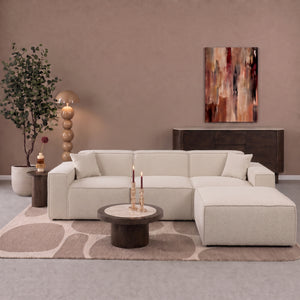 Beat Corner Sofa Bouclé Beige