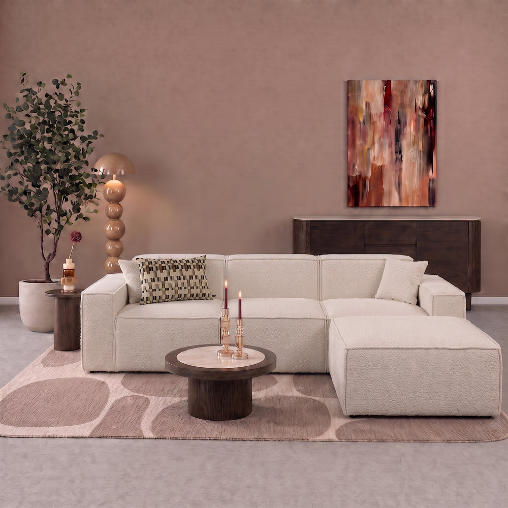 Beat Corner Sofa Bouclé Beige