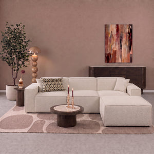 Beat Corner Sofa Bouclé Beige