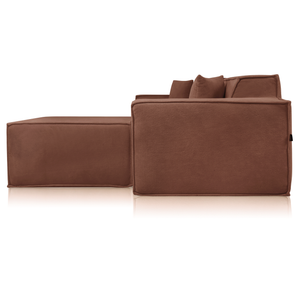 Beat Corner sofa Cloud Terracotta