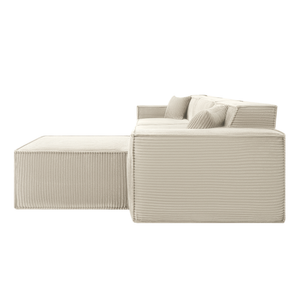Beat Corner Sofa Corduroy Beige